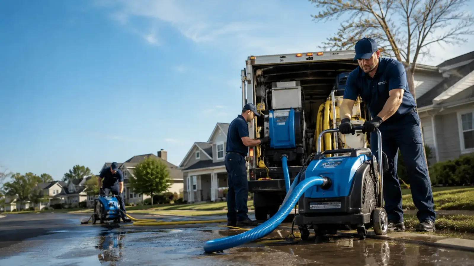 Flood Damage Cleanup in Bypro, KY